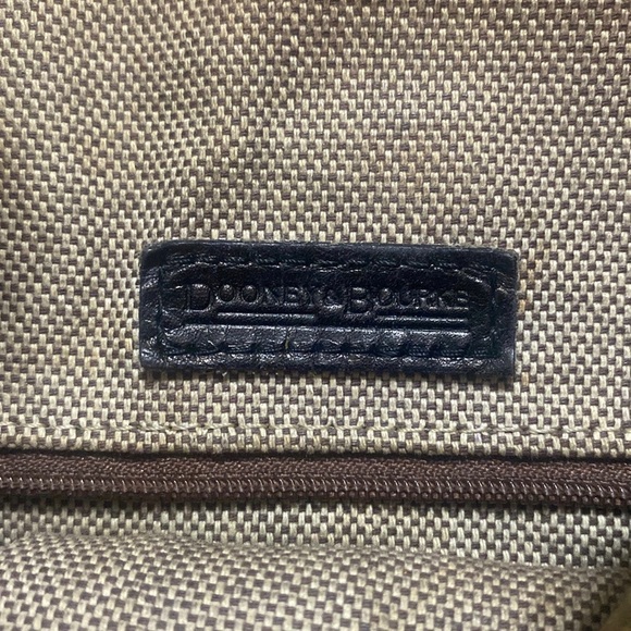 Dooney and Bourke black crocodile embossed hobo and wallet